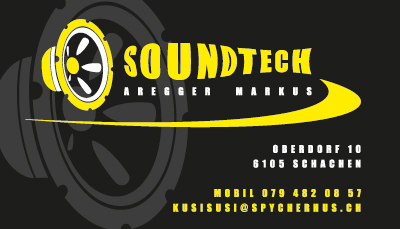 Soundtech, Aregger Markus, Oberdorf 10, 6105 Schachen