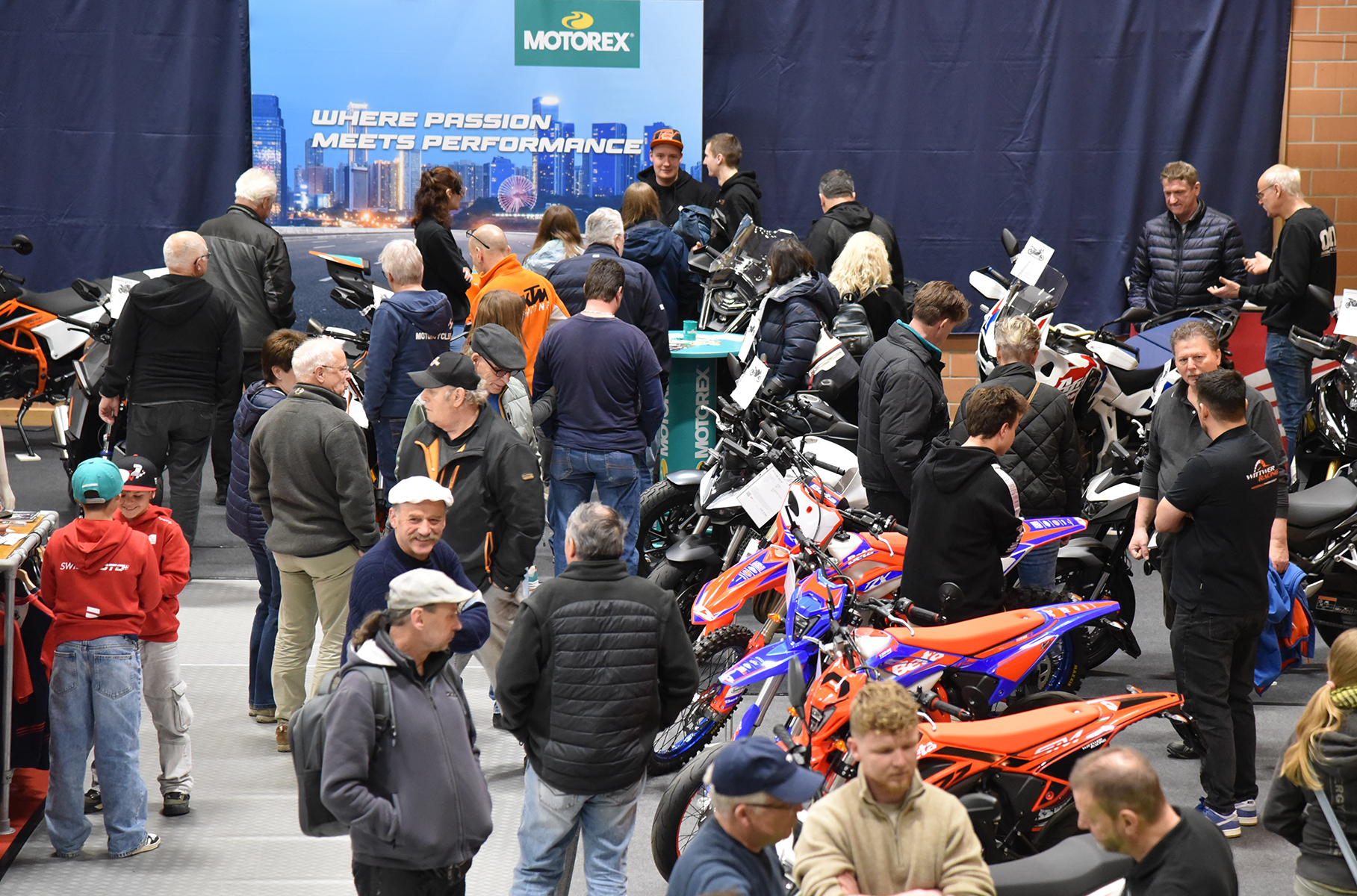 Bild1 Die Ausstellung war einmal mehr sehr gut besucht